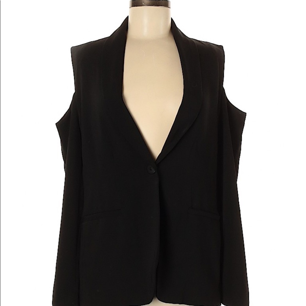 Cold Shoulder Blazer